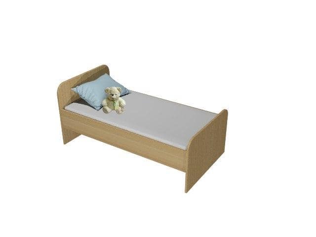 Ліжко дитяче одномісне РОЗКОМ, розмір 1436х636х615 мм.